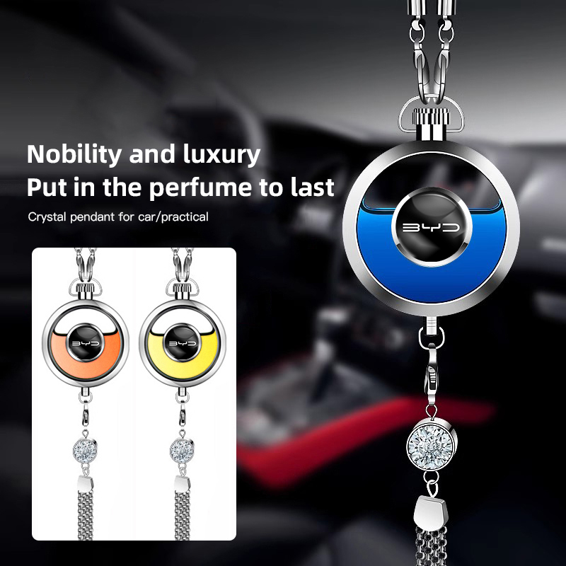 Diffuser Necklace Locket - Liontin Parfum Mobil Penyegar Udara Diffuser