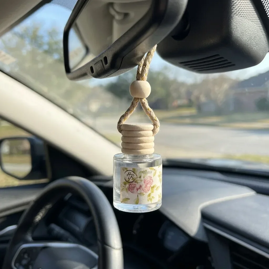 Home Fragrance Options - Botol Kaca Mini Gantung Pengharum Mobil