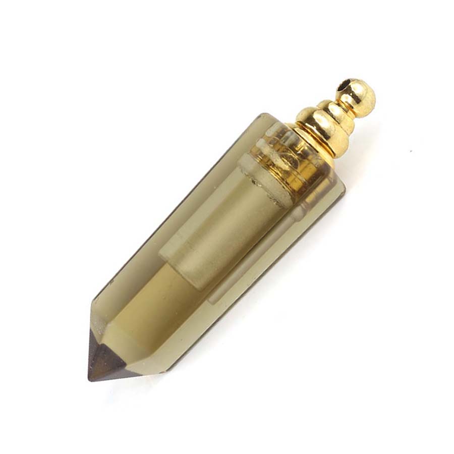 Diffuser Necklace Locket - Liontin Diffuser Parfum Batu Kristal Heksagonal