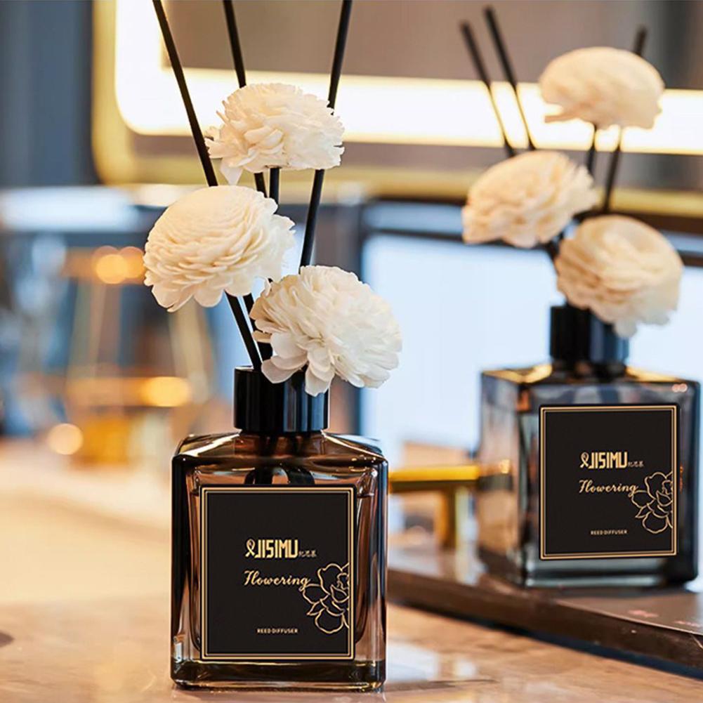 Home Fragrance Jasmine & Yuzu Porcelain Diffuser - Pengharum Ruangan Aromaterapi Tanpa Api, Diffuser