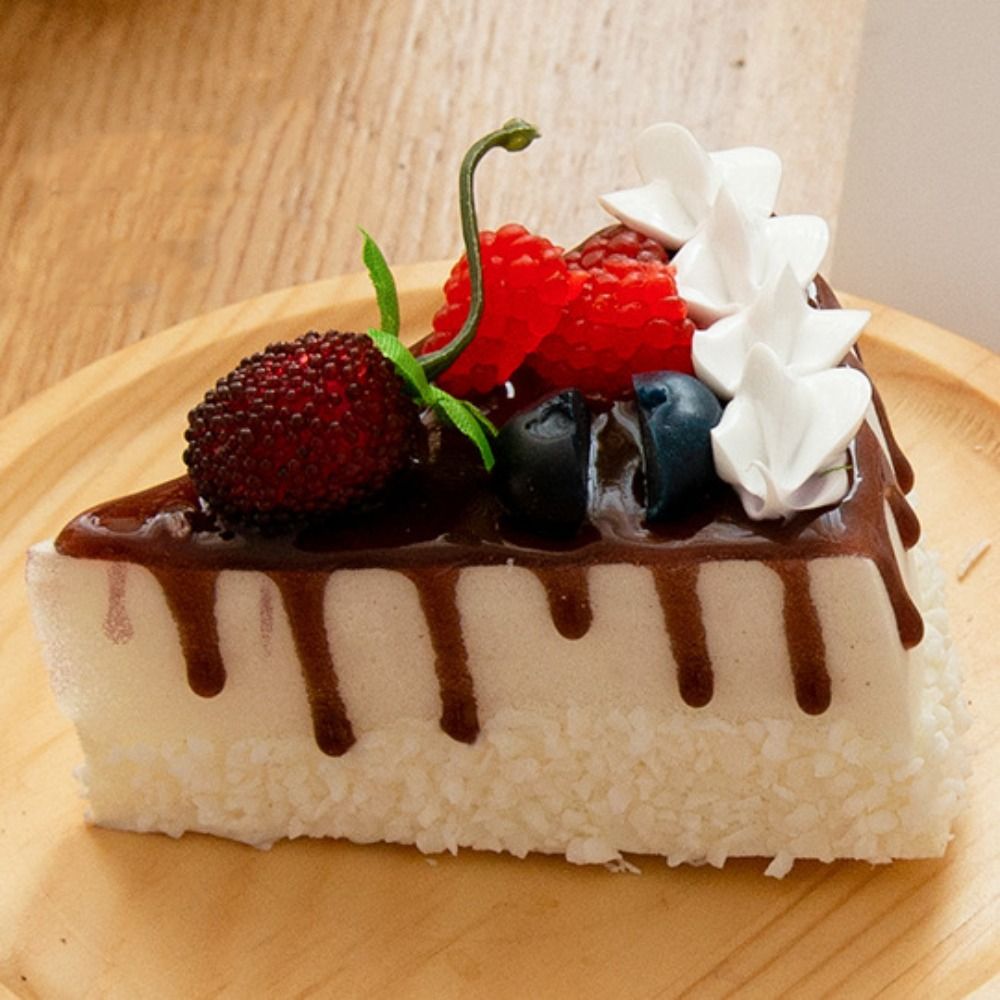 Shop Home Fragrance - Kue Simulasi Segitiga Multiguna Bahan PU
