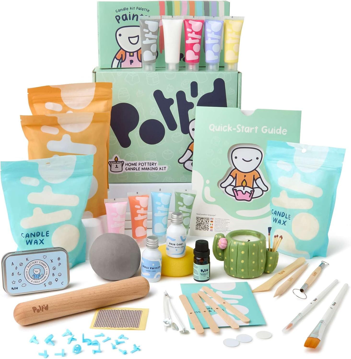 Home Fragrance Kit - Perlengkapan Pembuatan Lilin Kerajinan Rumahan, Perlengkapan