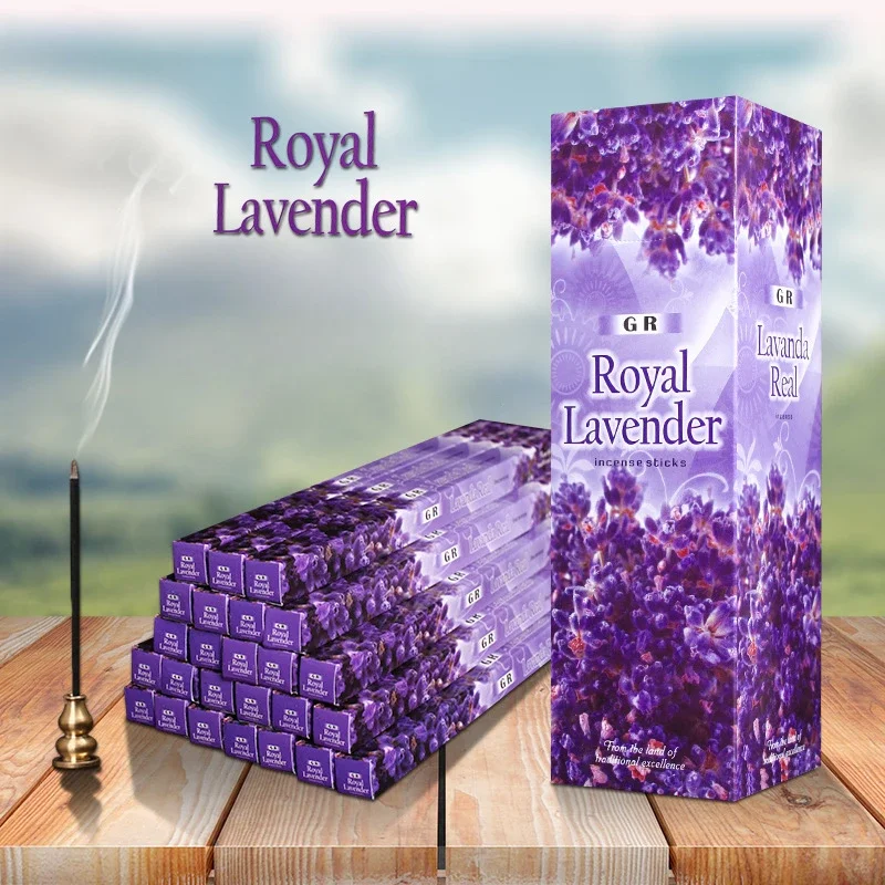 Home Fragrance Jasmine & Yuzu Porcelain Diffuser - GR 8-40 batang Sandal dupa Lavender