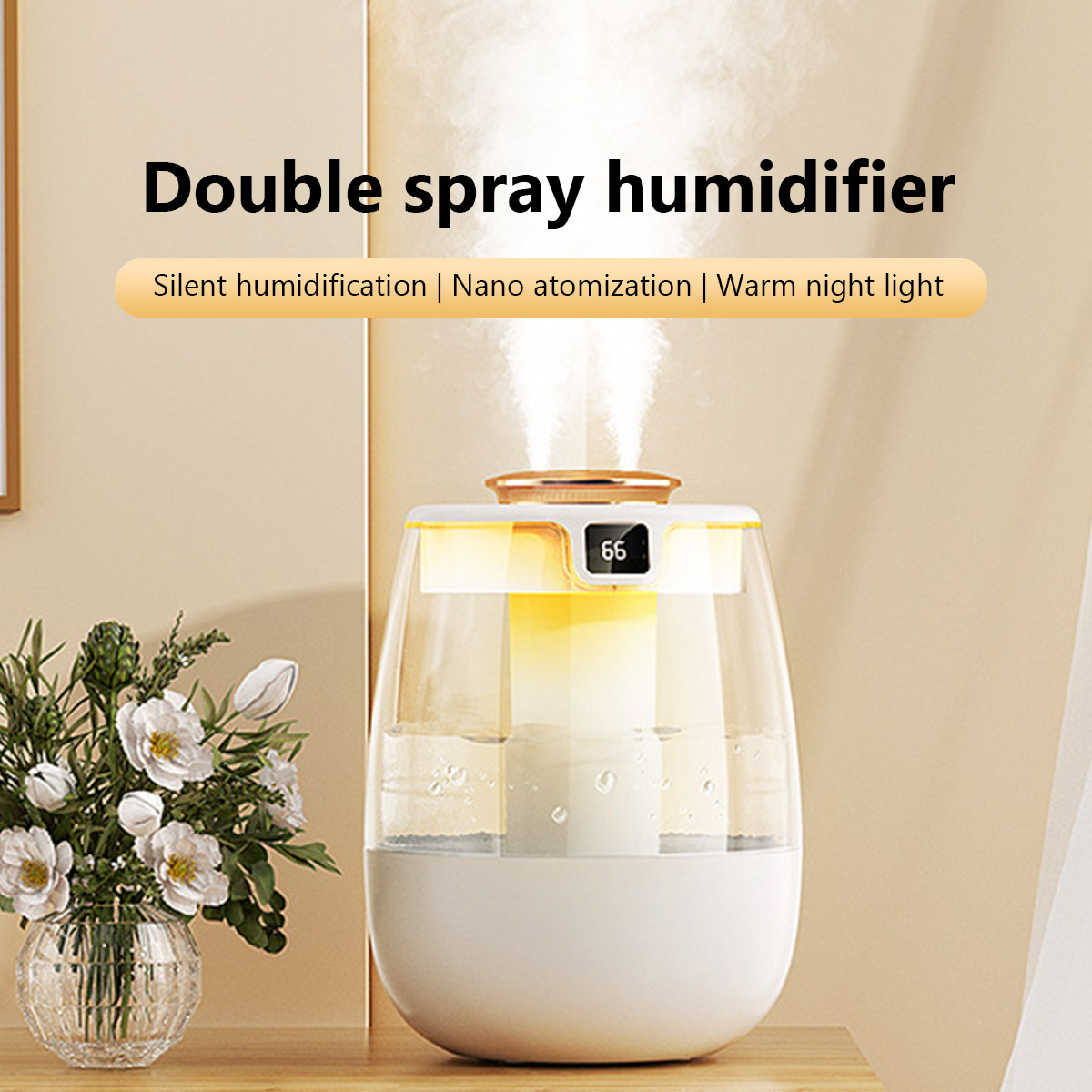 Home Fragrance Room Spray - Pelembap Udara 1,3L Port Semprot Ganda