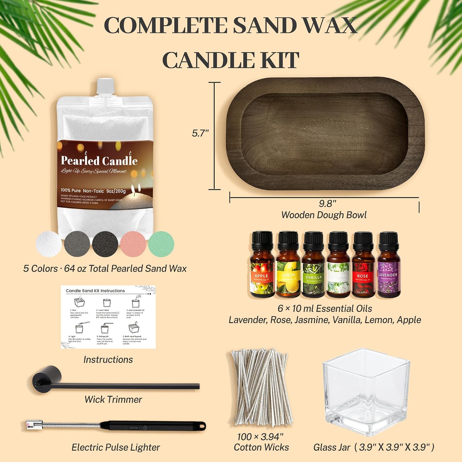 Pasir Lilin Mutiara 64 Oz deng - Home Fragrance Kit ulasan dan harga