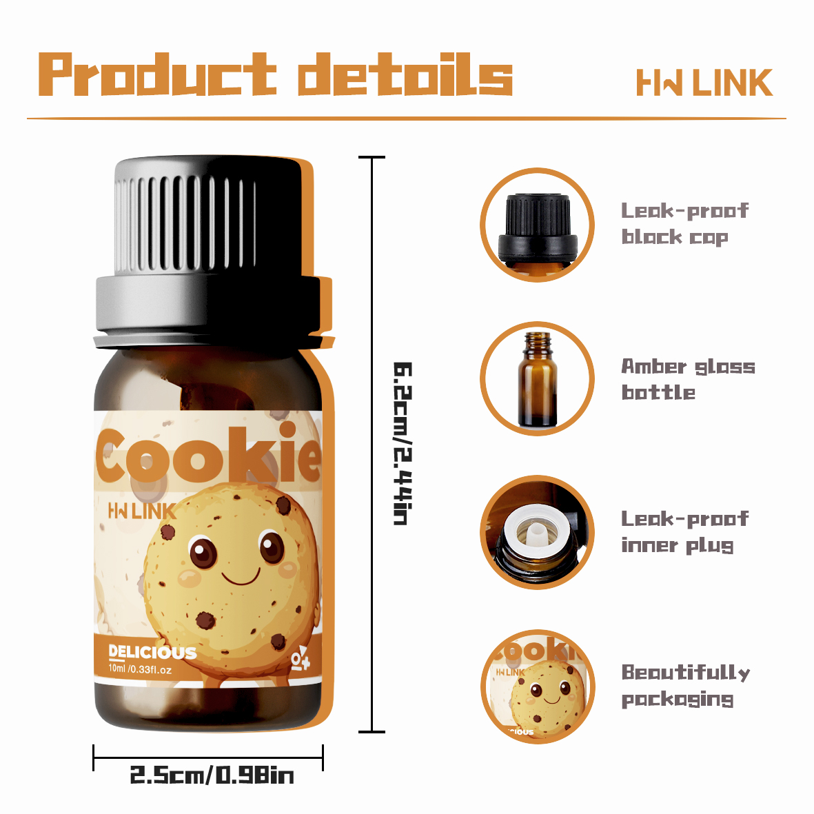 10ml Minyak Esensial Cookie un - Home Fragrance Oils ulasan dan harga