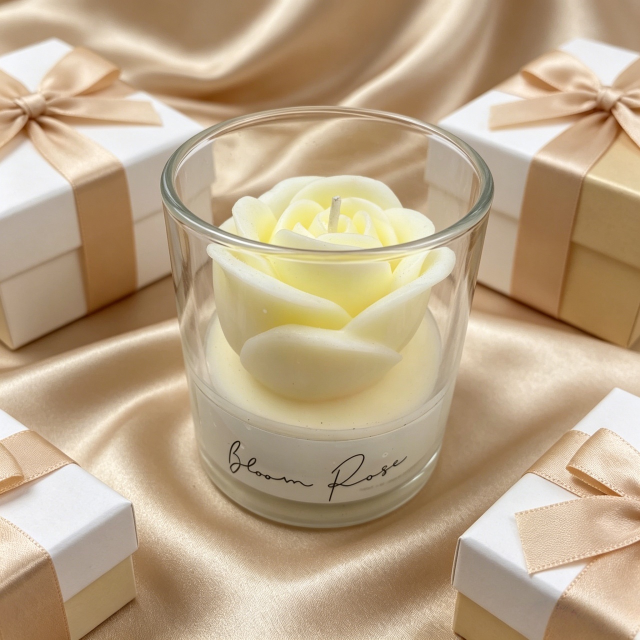 Lilin Beraroma Bentuk Mawar De - Home Fragrance Kit ulasan dan harga