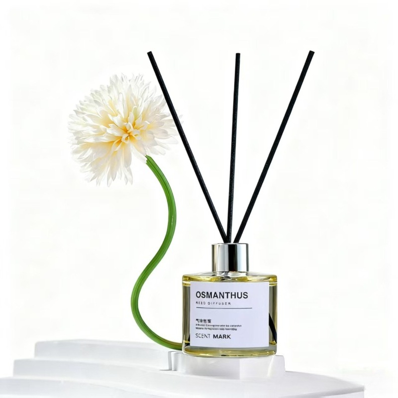 Set Reed Diffuser 50ML Aroma L - Home Fragrance Jasmine & Yuzu Porcelain Diffuser ulasan dan harga