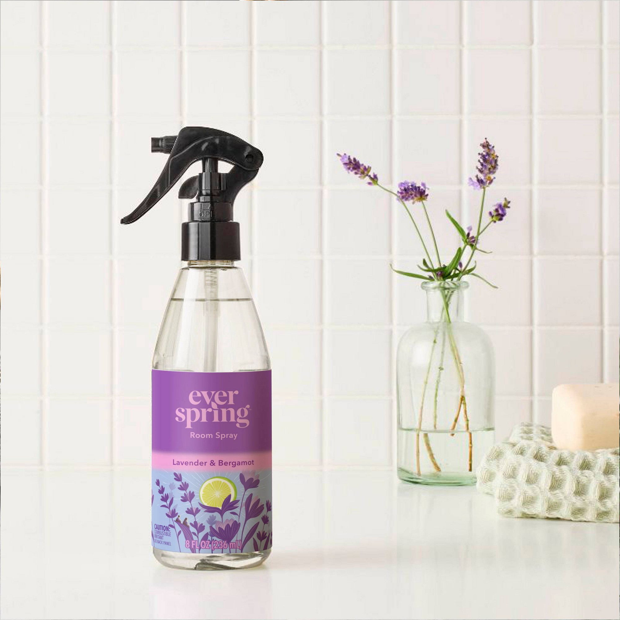 Semprotan Ruangan Lavender Ber - Home Fragrance Room Spray ulasan dan harga