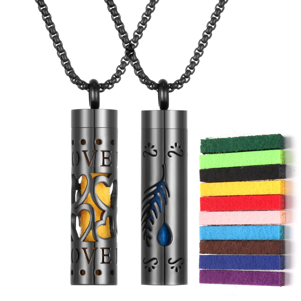 Kalung Liontin Diffuser Minyak - Diffuser Necklace Locket ulasan dan harga