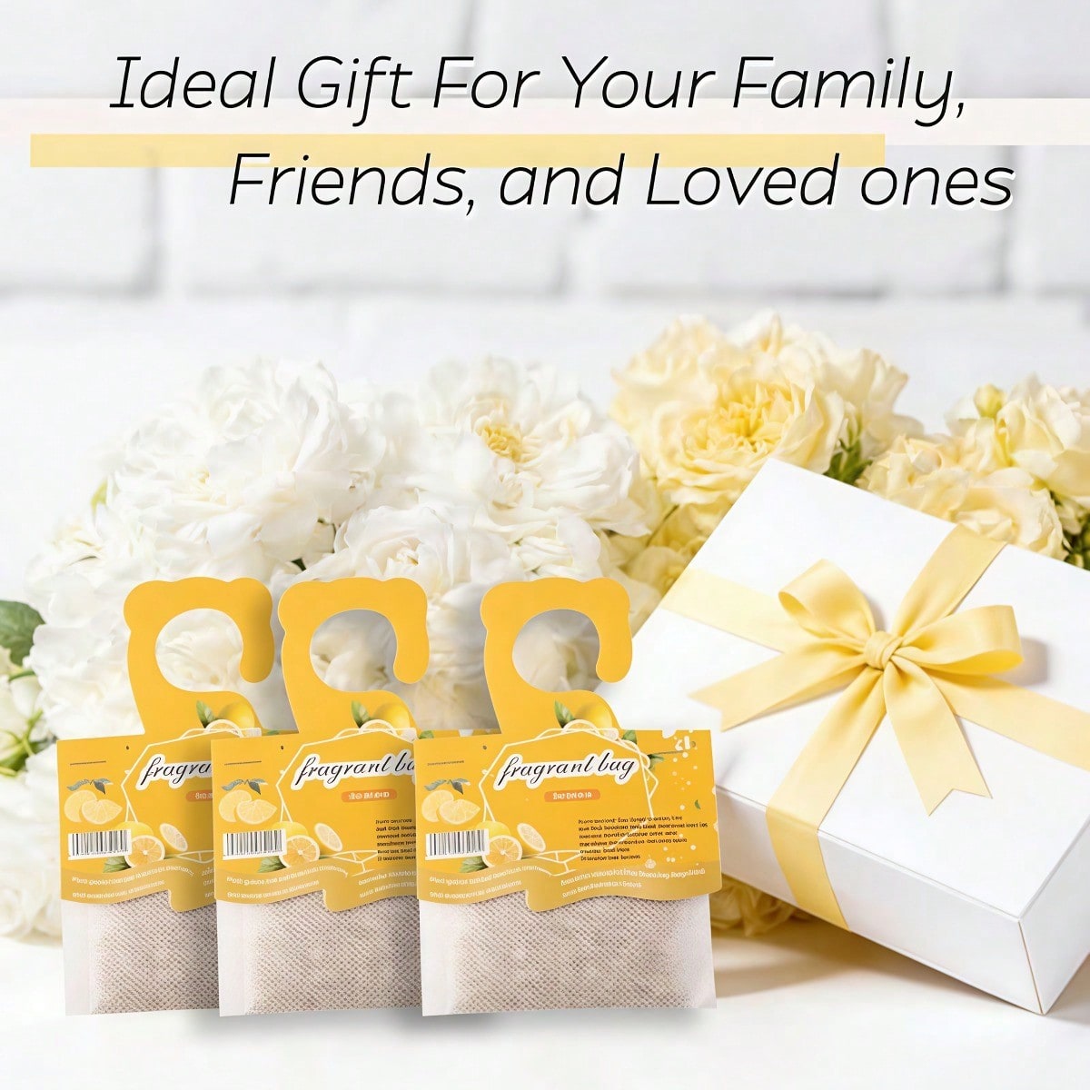Kantong Pewangi Lemon Gantung, - Home Fragrance Wholesale ulasan dan harga
