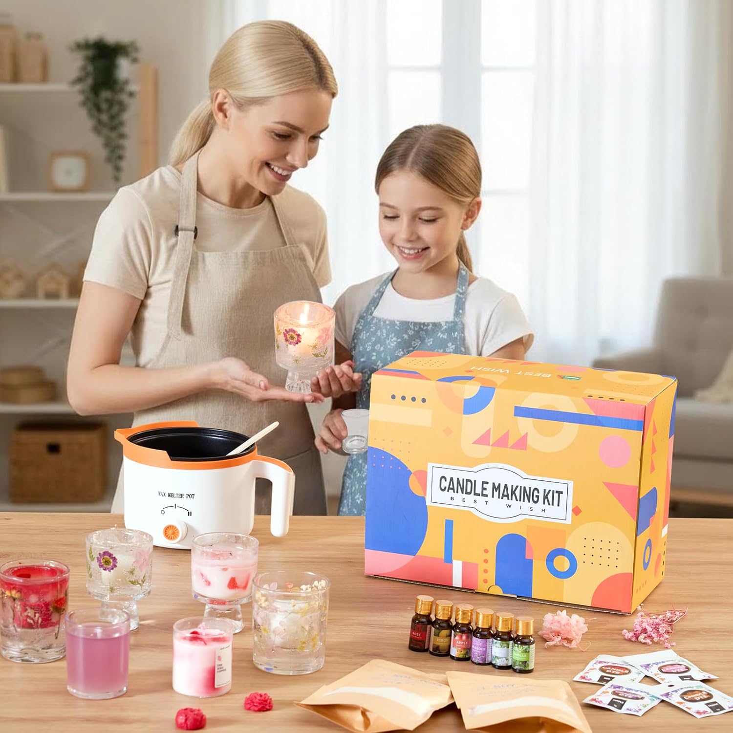 Kit Pembuatan Lilin DIY 2-in-1 - Home Fragrance Kit ulasan dan harga