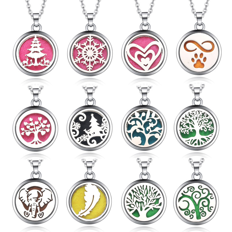 Pohon Kehidupan Aroma Kotak Ka - Diffuser Necklace Locket ulasan dan harga