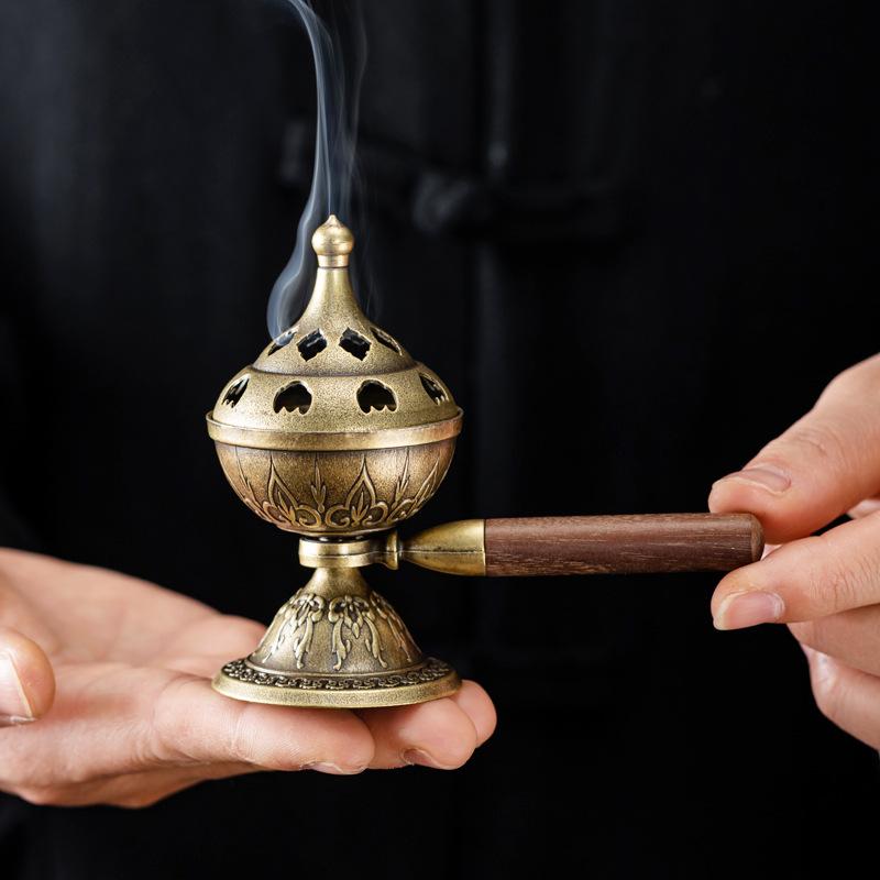 Pembakar Dupa Genggam Putar un - Home Fragrance Powder ulasan dan harga