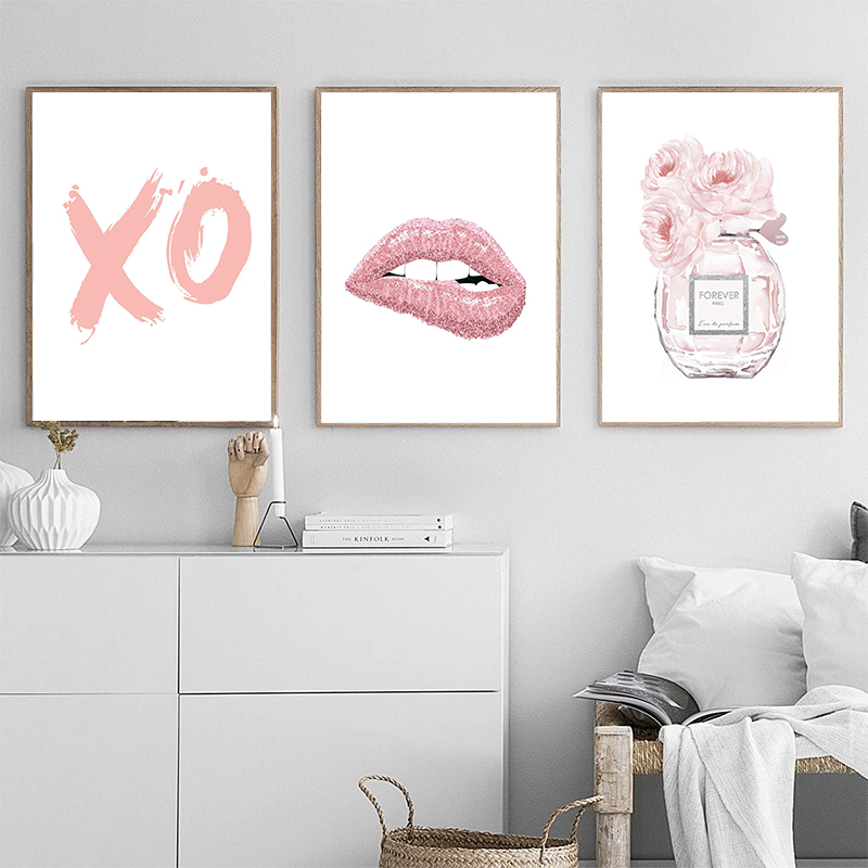 Poster Cetak Seni Huruf Bunga  - Home Fragrance Room Spray ulasan dan harga
