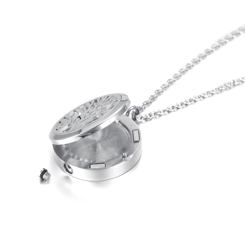Pohon Kehidupan Kremasi Guci L - Diffuser Necklace Locket ulasan dan harga