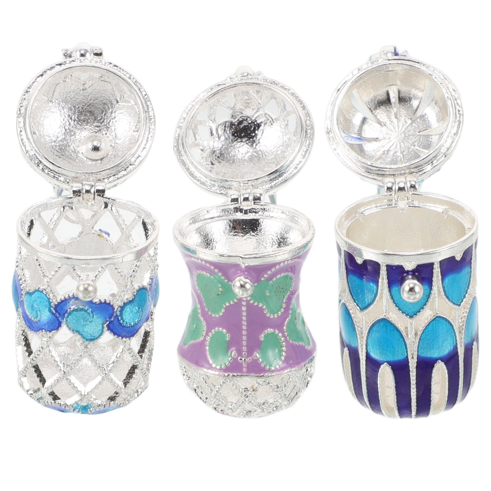 3Pcs Kalung Liontin Aroma Enam - Diffuser Necklace Locket ulasan dan harga