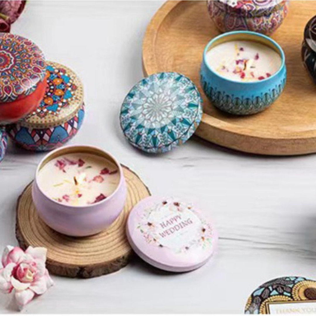 Lilin berbentuk mawar, suasana - Home Fragrance Kit ulasan dan harga