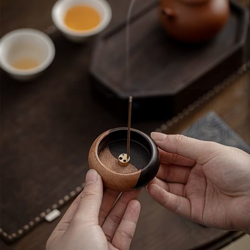 Nampan Penyimpanan Dupa Kayu S - Shop Home Fragrance ulasan dan harga