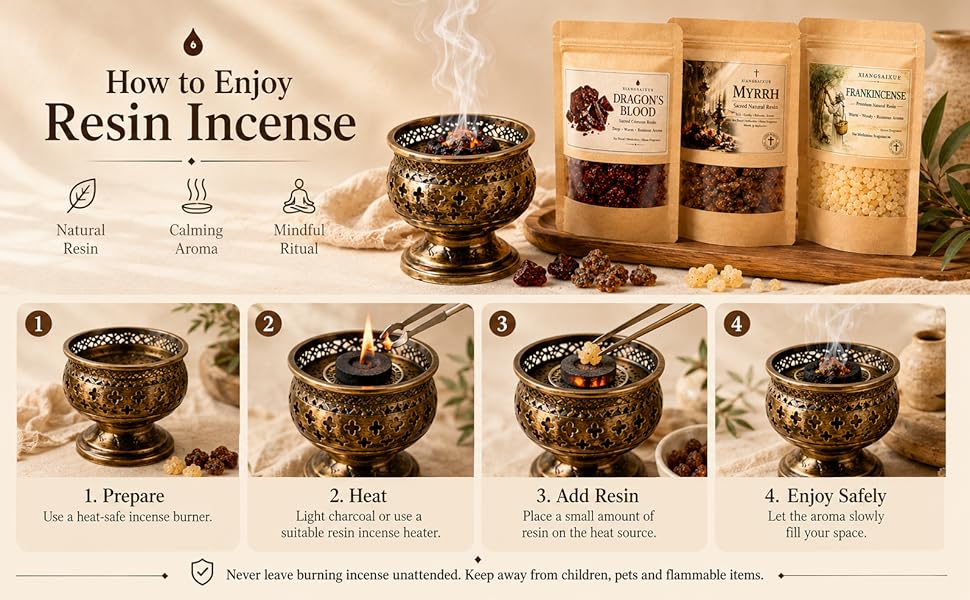 Dupa Resin Alami Berbagai Jeni - Home Fragrance Powder ulasan dan harga